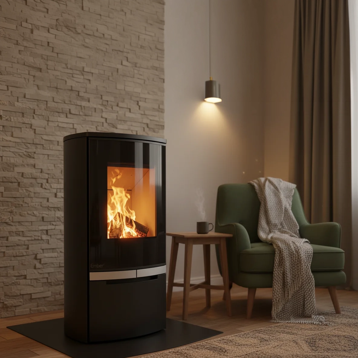 EMBERSTOVE-modern-U2-poêle-granulés-est-cheminée